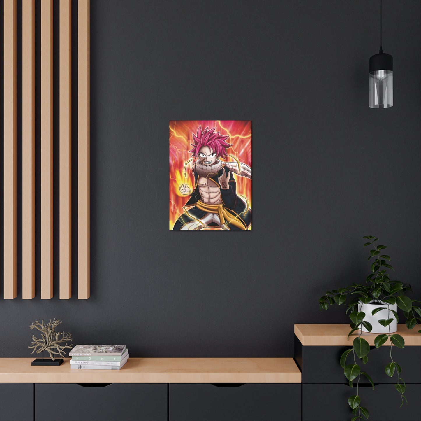 Fire Dragon Boy Canvas