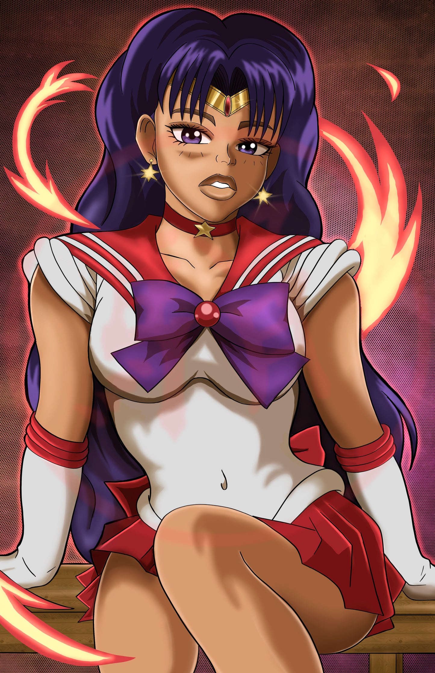 Sailor Mars (Melanin Edition)