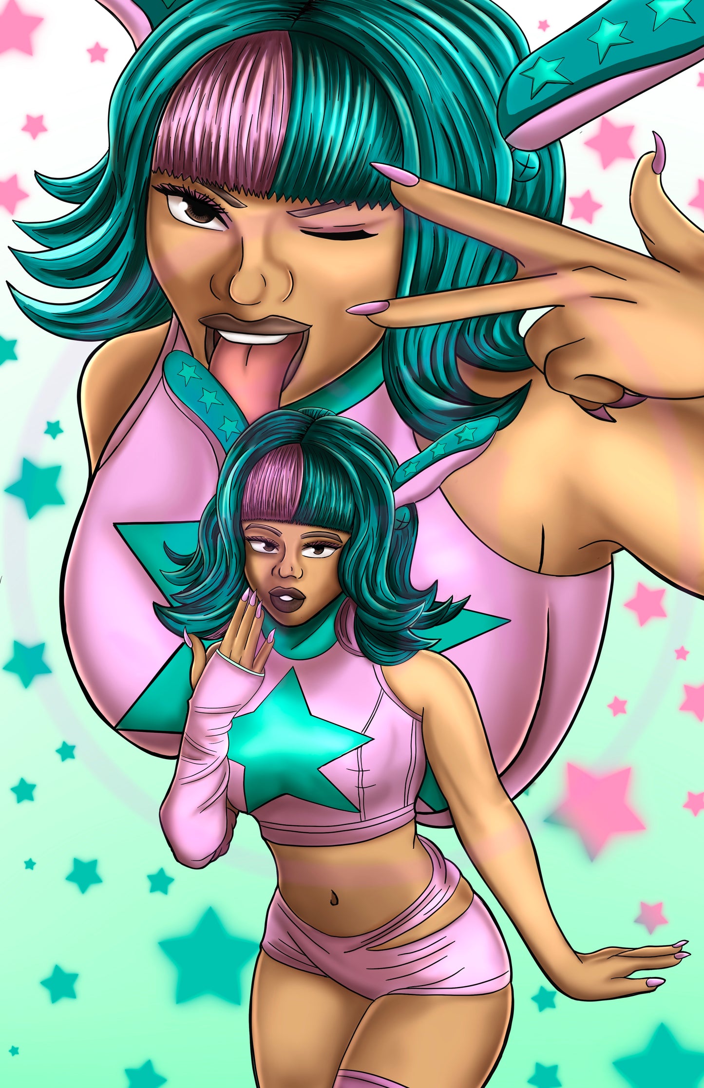 Meg X Bunny Print