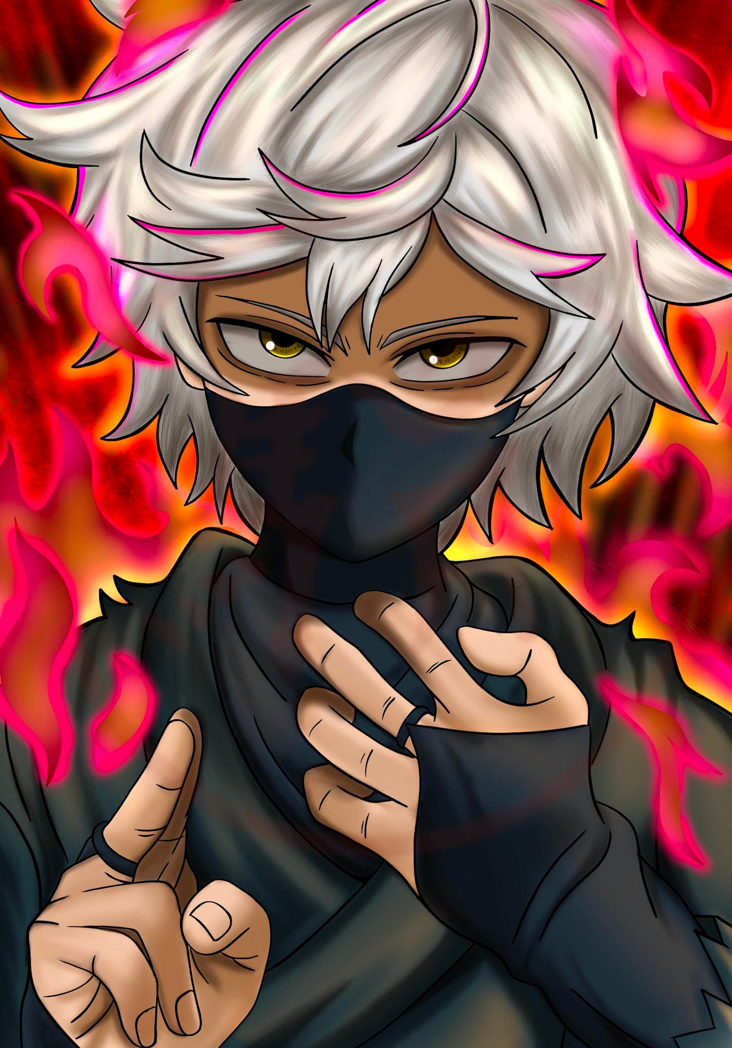 Ninja Paradise Print