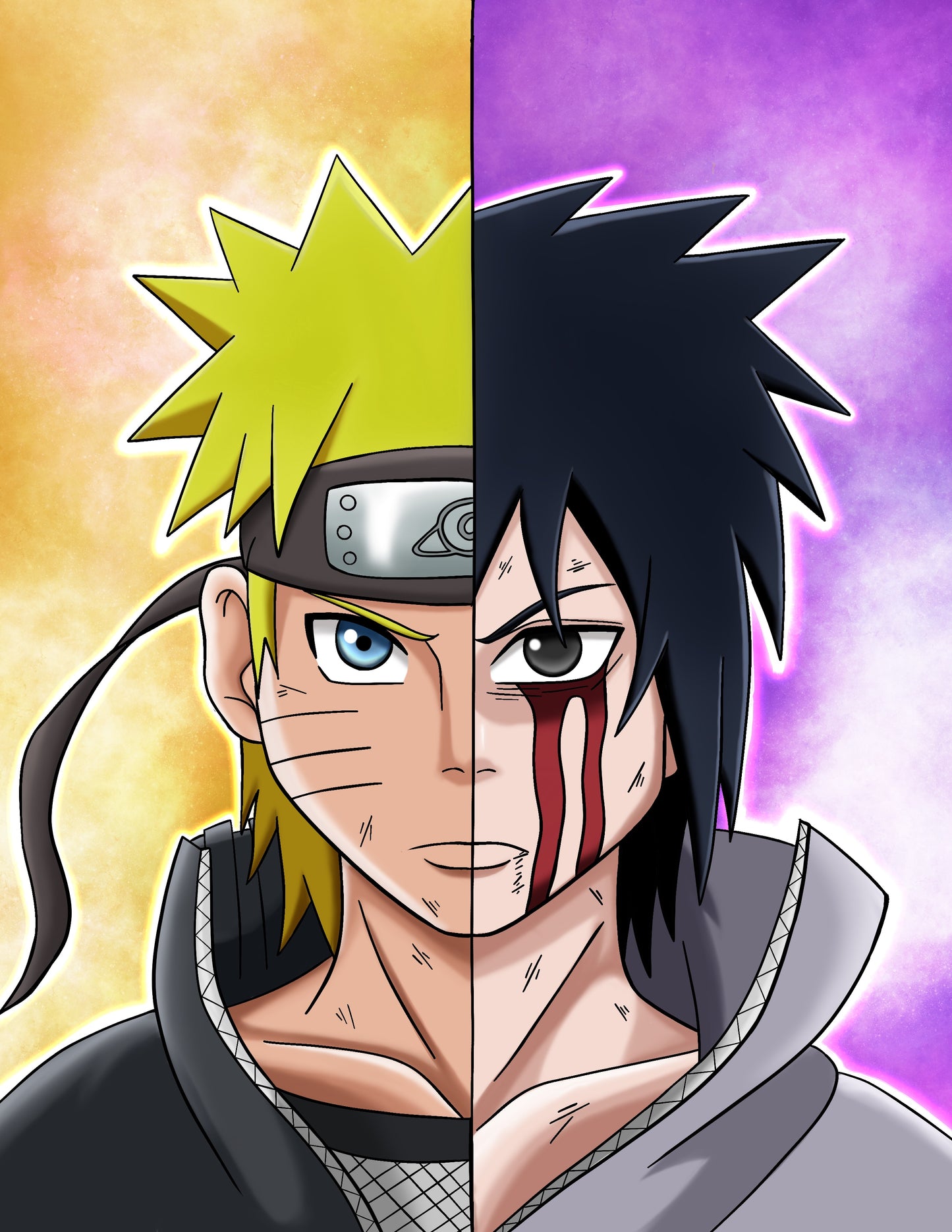 Hokage X Shadow Hokage Print