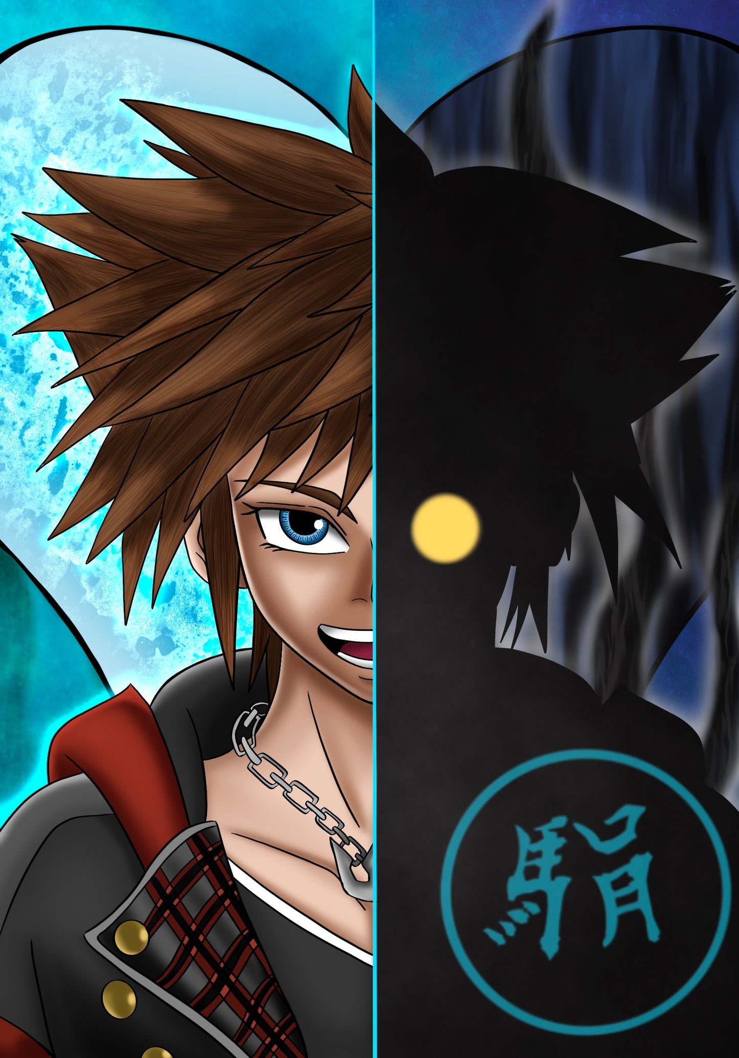 Sora/ Heartless Print