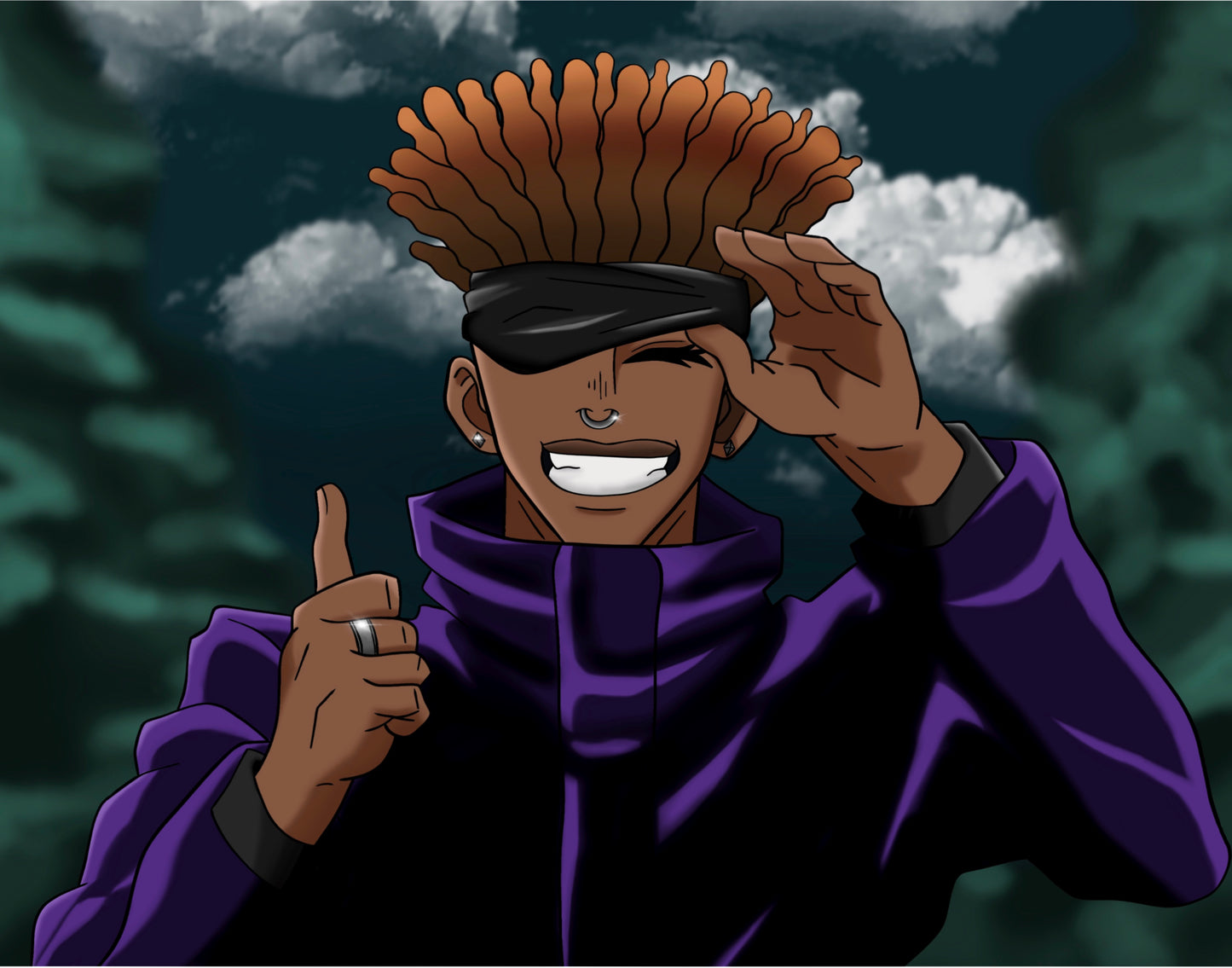 Six Eyes User Print (Melanin Edition)