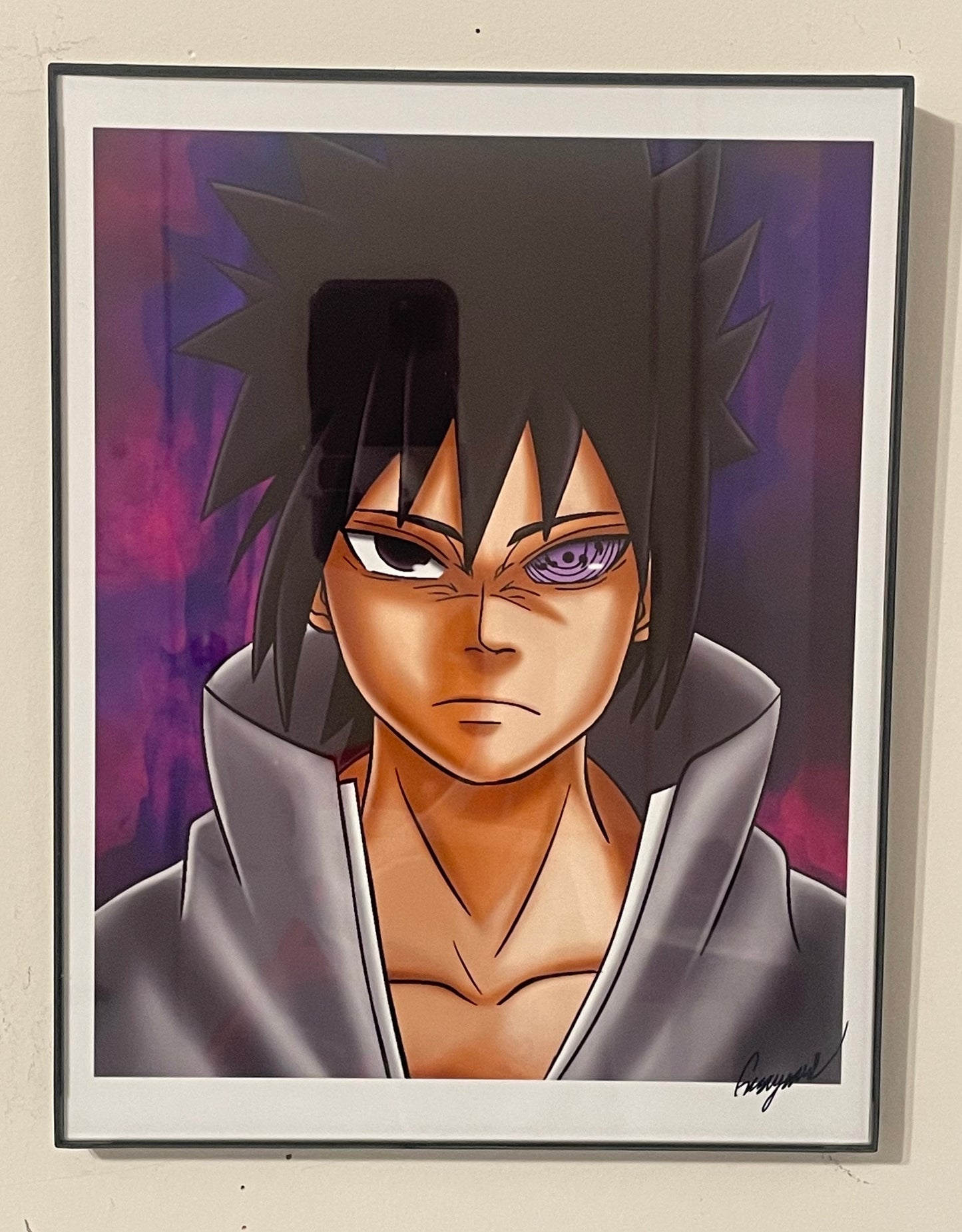 Shadow Hokage Portrait Print