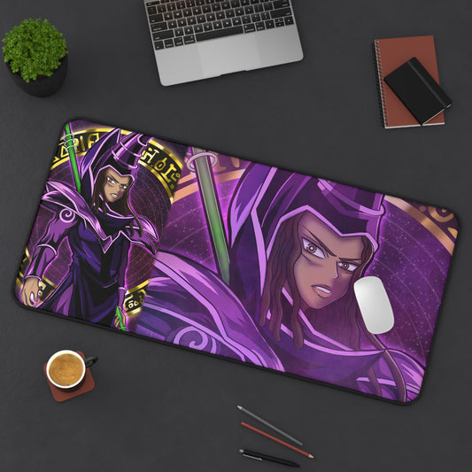 Dark Magician (Melanin Edition) Desk Mat