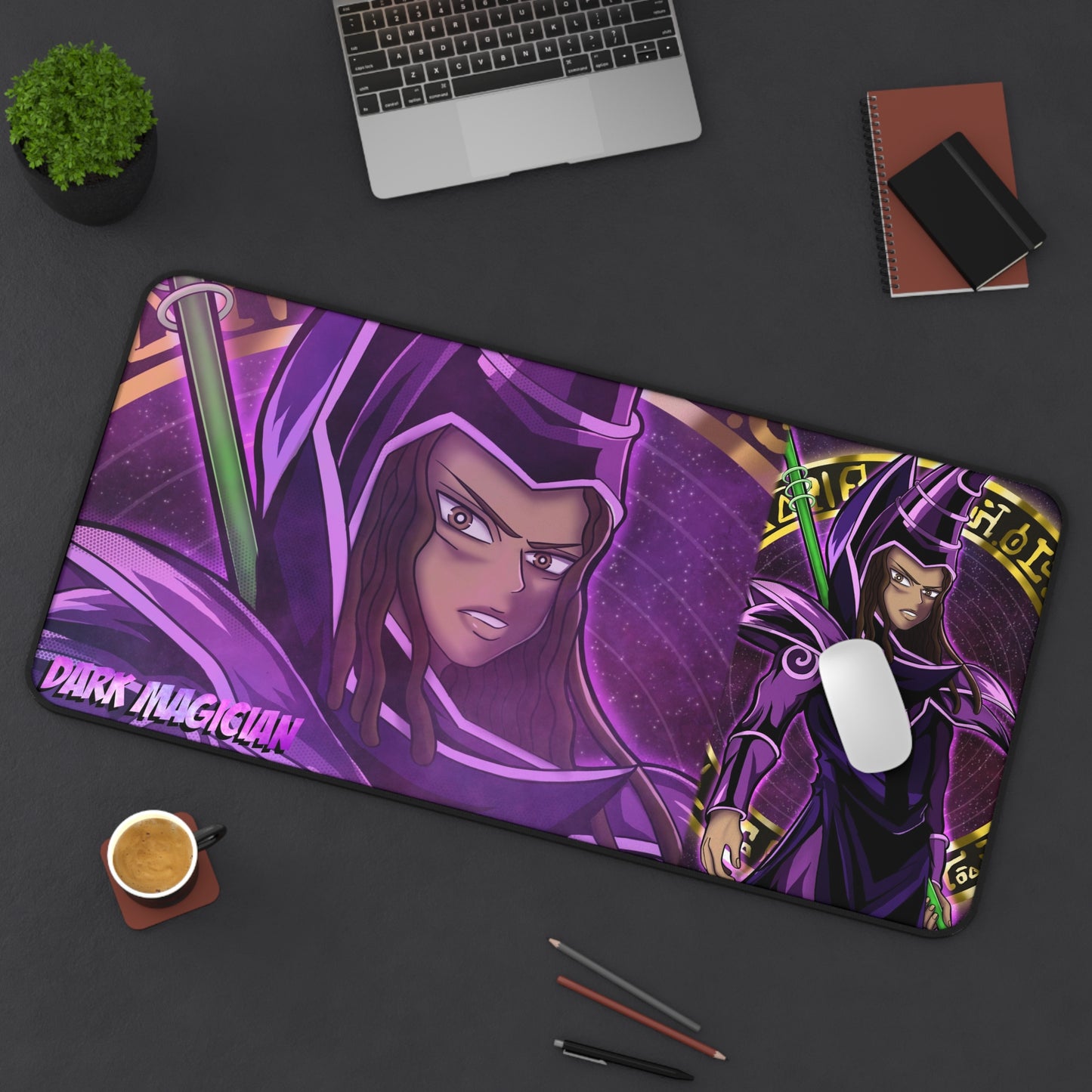 Dark Magician (Melanin Edition) Desk Mat