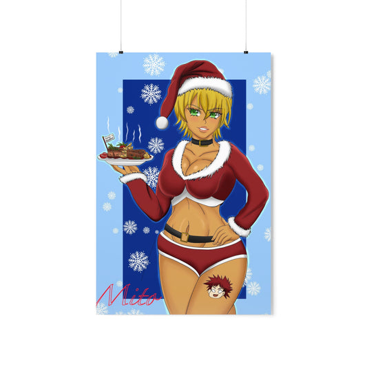 Santa Cook Poster
