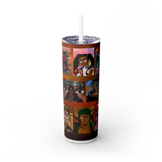 Melanin Collage Tumbler