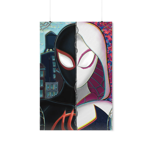 Miles X Gwen (Mask On) Poster