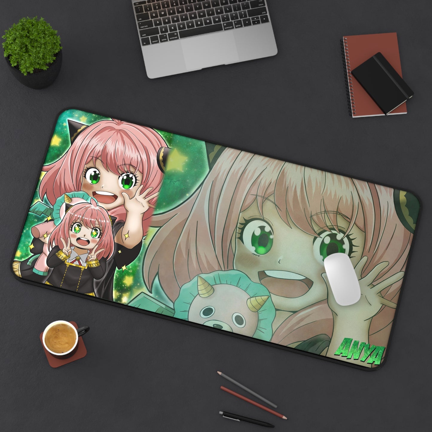 Waku Waku Desk mat
