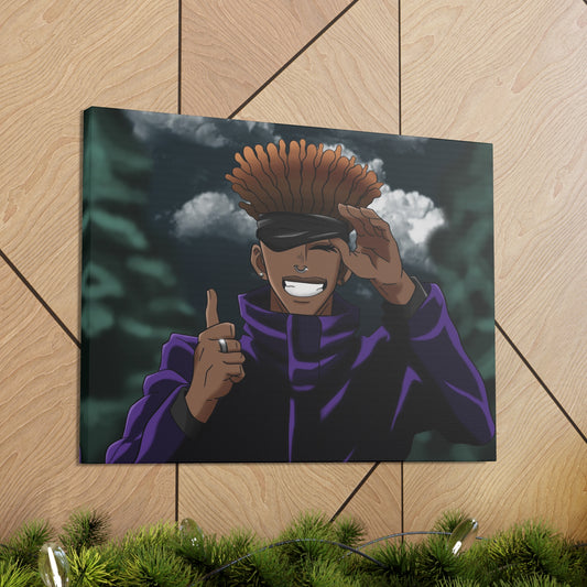 Six Eyes User (Melanin Edition) Canvas