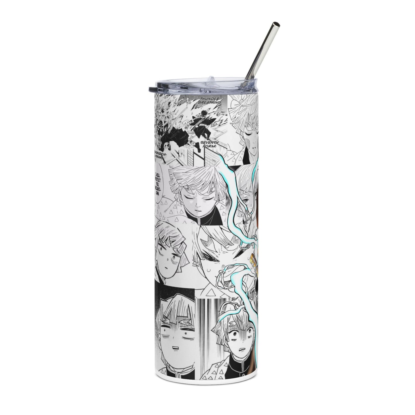 Melanin Thunder Slayer Tumbler (Manga Style)