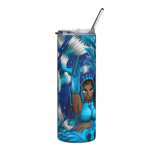 Melanin Water Wizard Tumbler