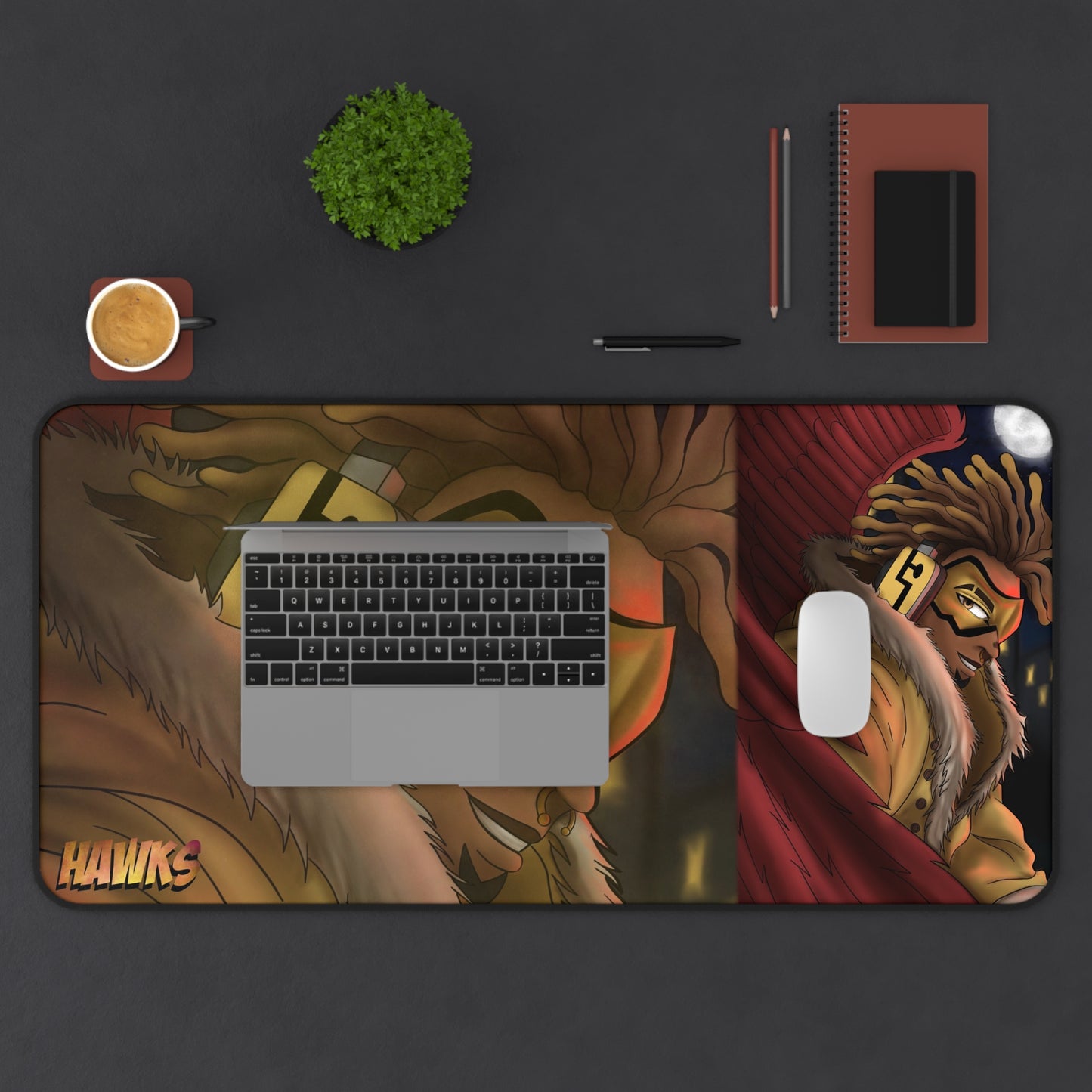 Melanin #2 Hero Desk Mat