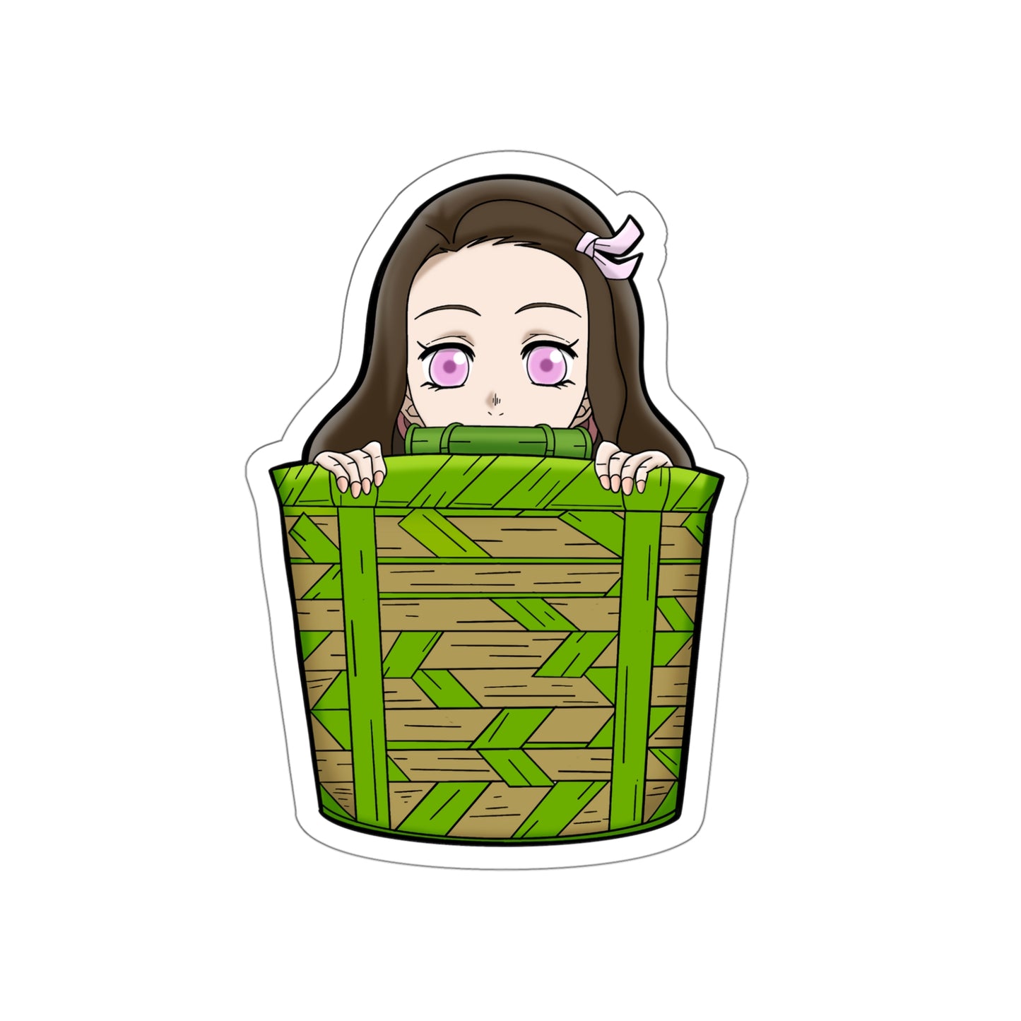 Demon Basket Sticker