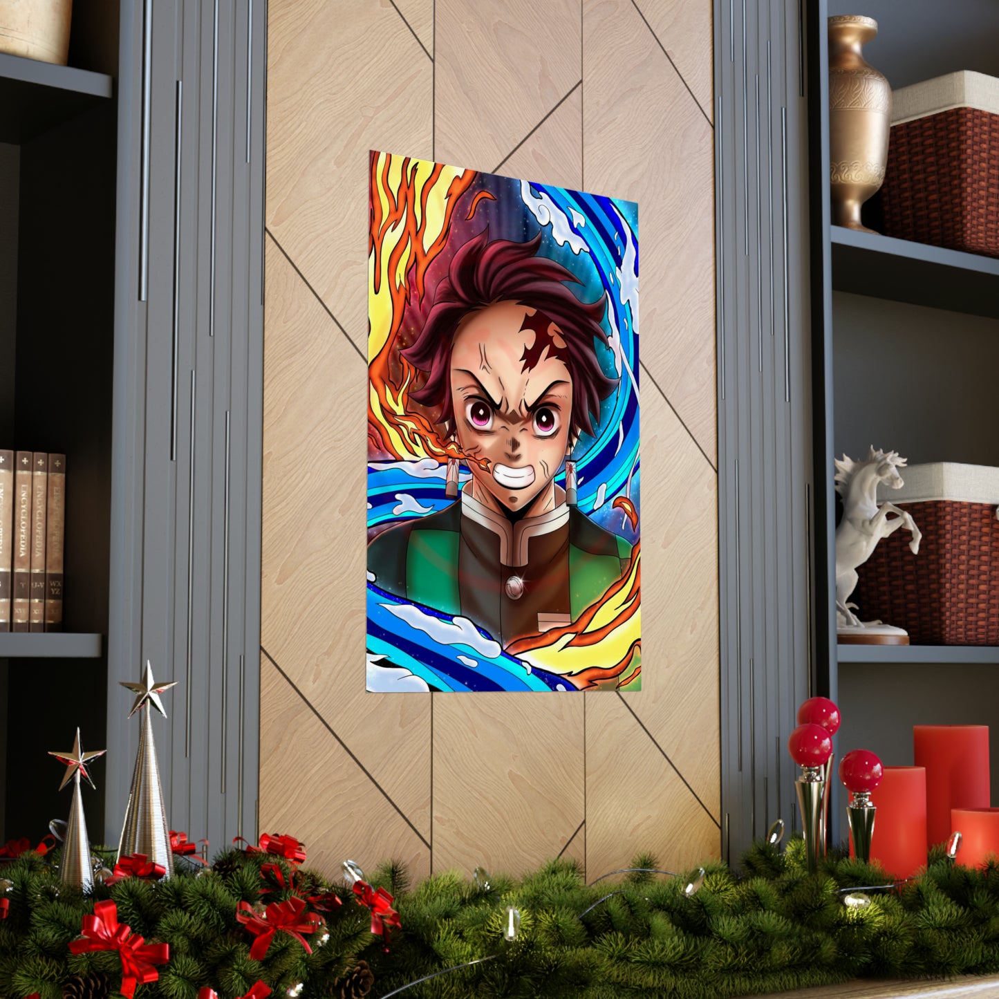 Fire X Water Slayer Poster