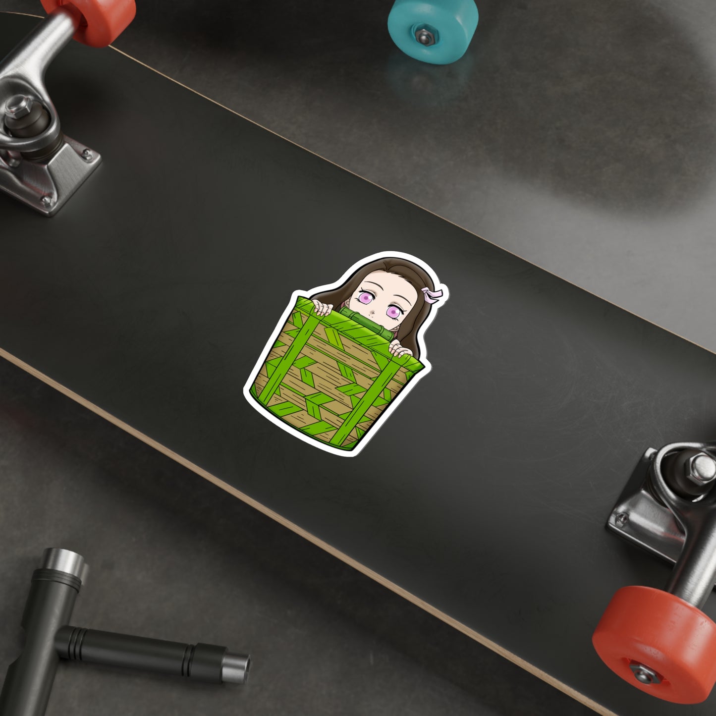 Demon Basket Sticker