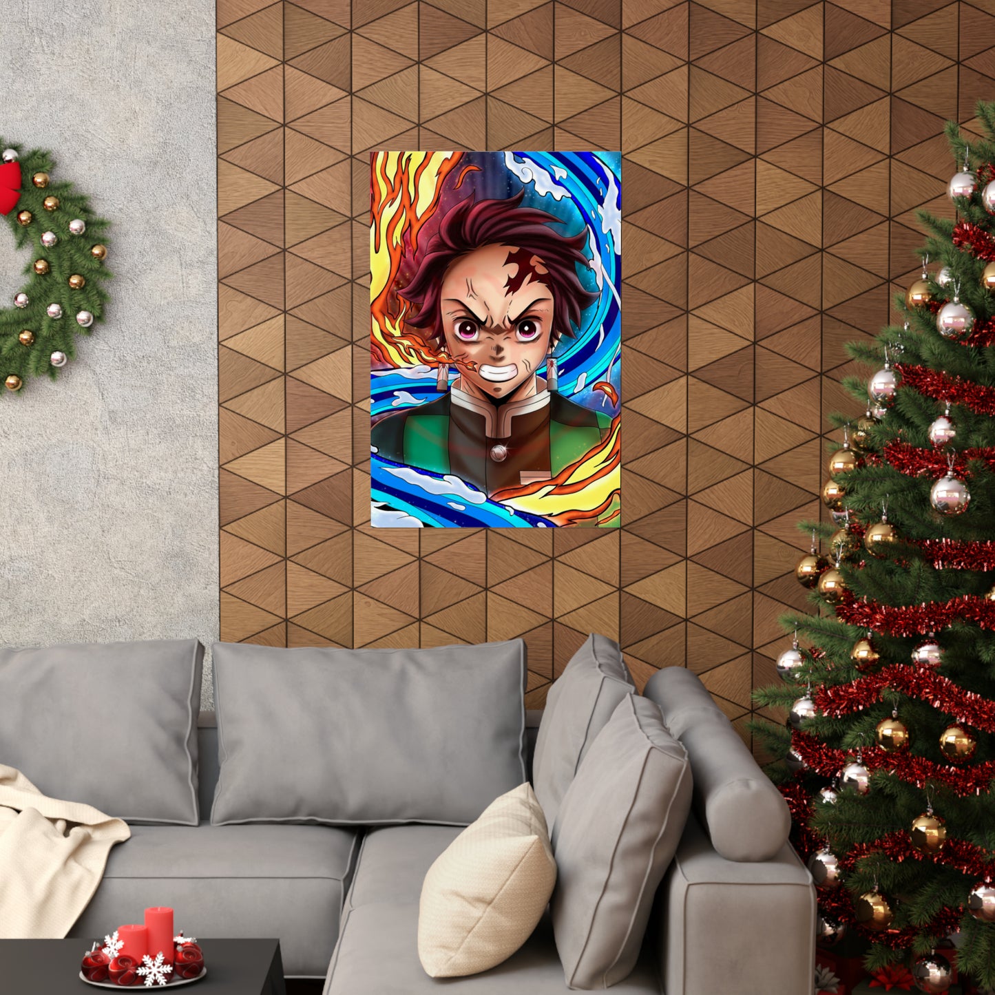 Fire X Water Slayer Poster