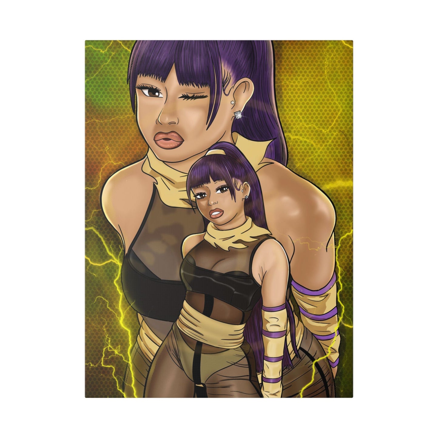 Yoruichi Thee Stallion Canvas