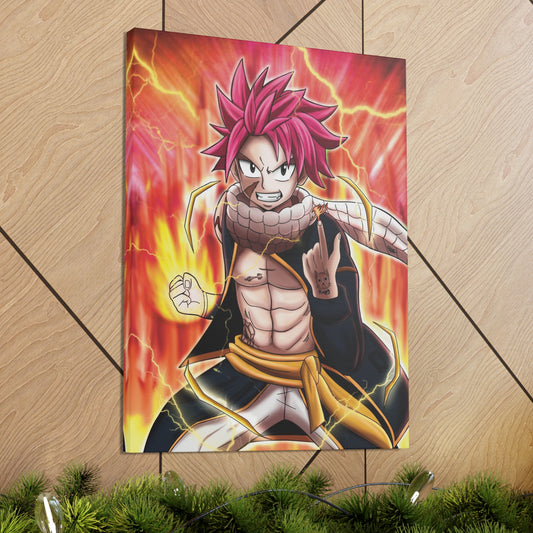 Fire Dragon Boy  Canvas