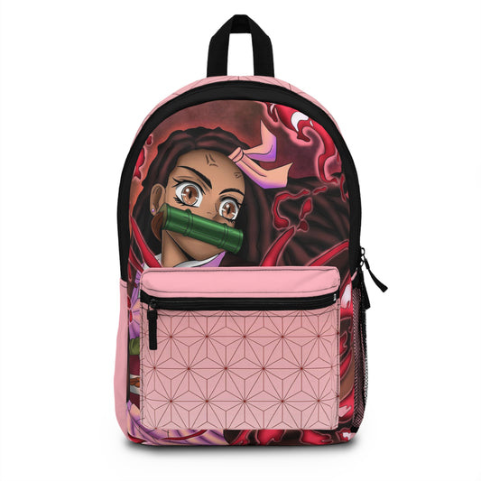 Melanin Demon Girl Bookbag