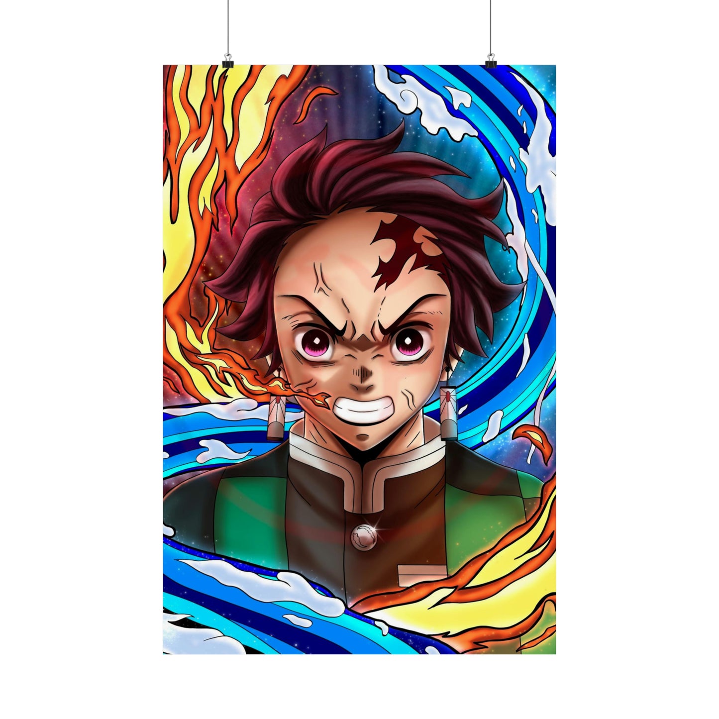 Fire X Water Slayer Poster