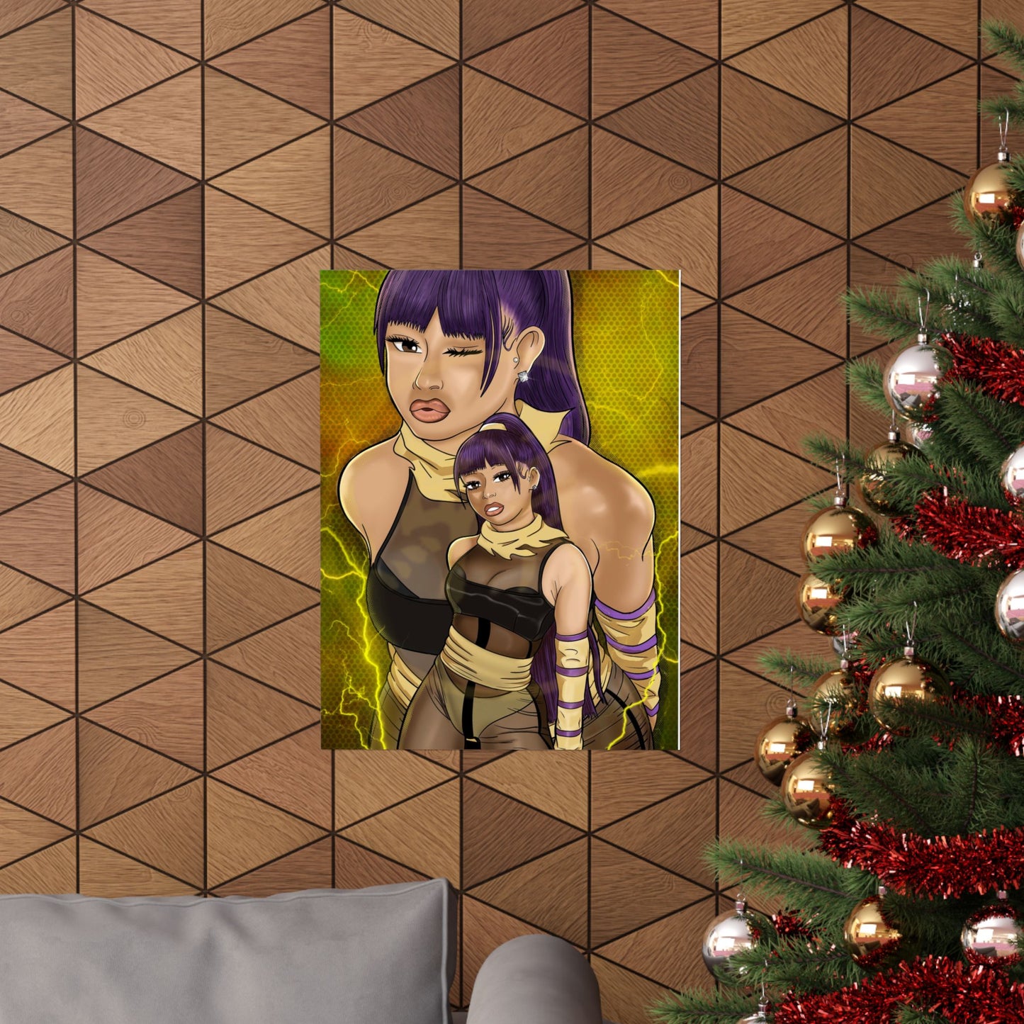 Yoruichi Thee Stallion Poster