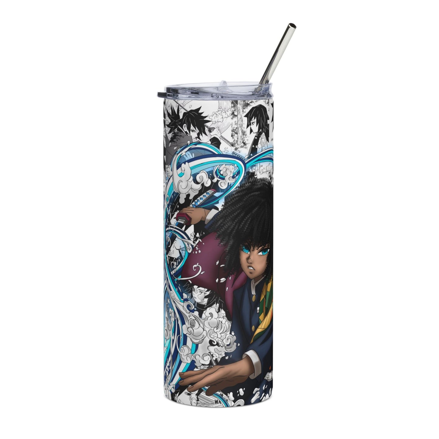 Melanin Water Slayer Tumbler (Manga Style)