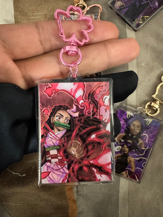 Demon Girl Keychain