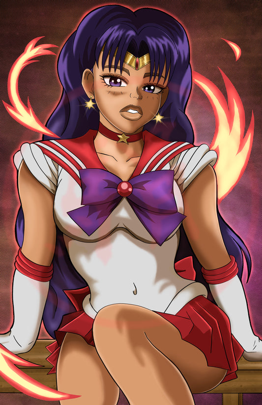 Sailor Mars (Melanin Edition)