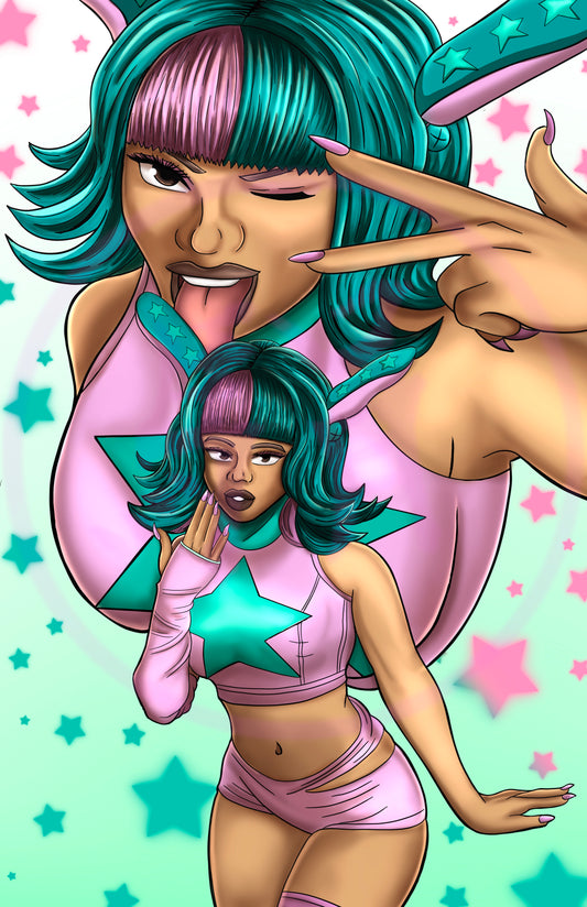Meg X Bunny Print