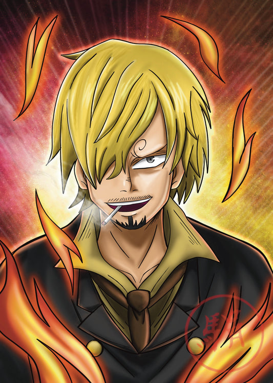 Fire Cook Print