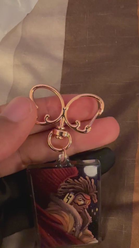 Melanin Hawks Keychain