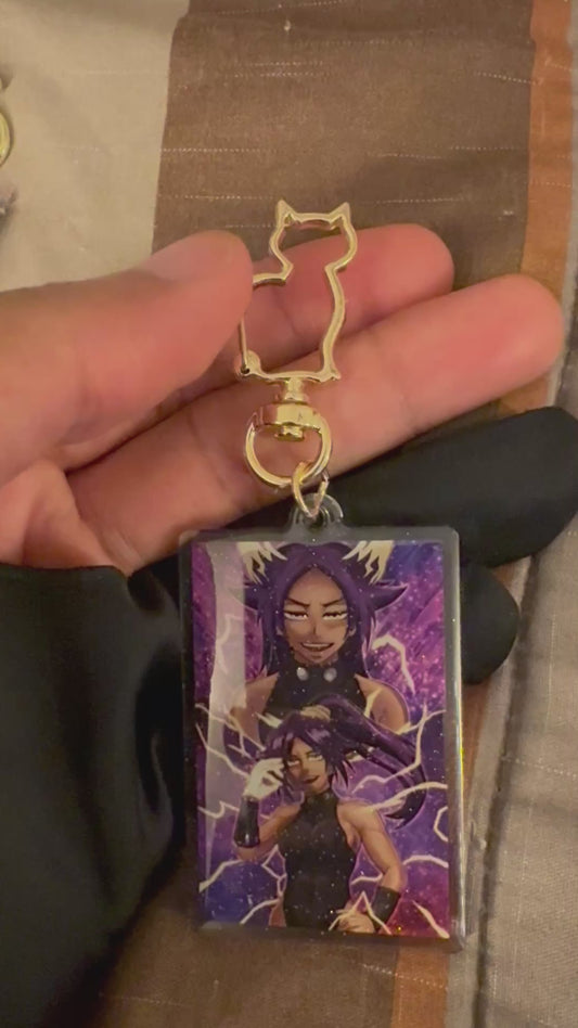 Cat Girl Keychain