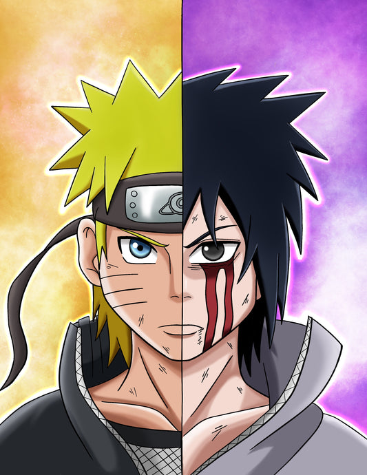 Hokage X Shadow Hokage Print