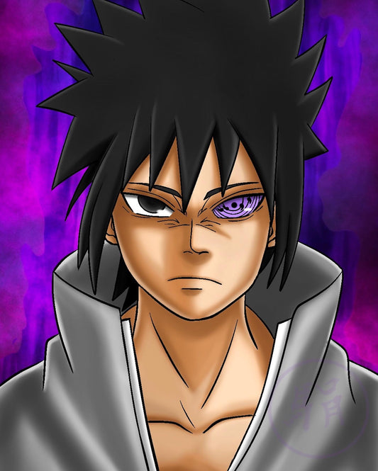Shadow Hokage Portrait Print