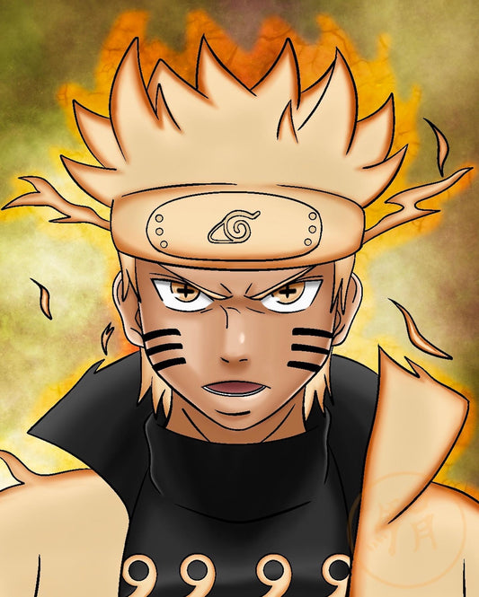 Sage Mode Portrait Print