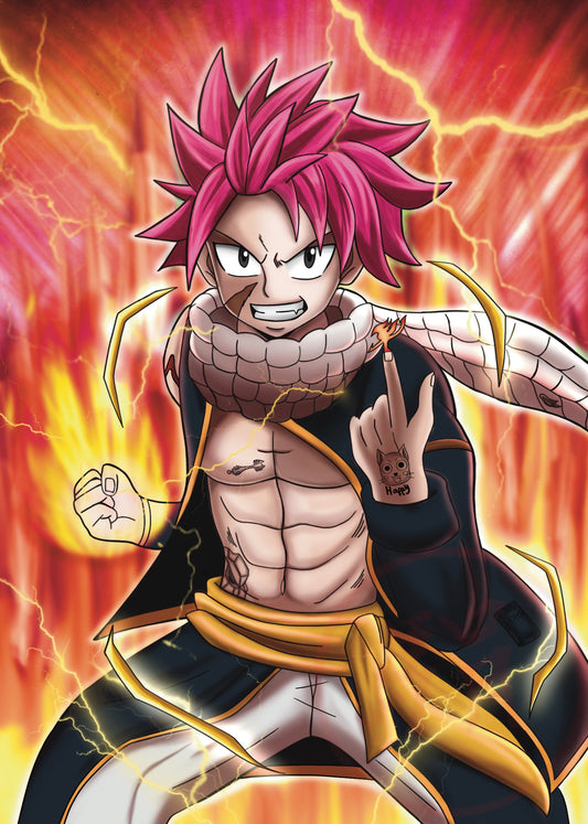 Fire Dragon Boy Print