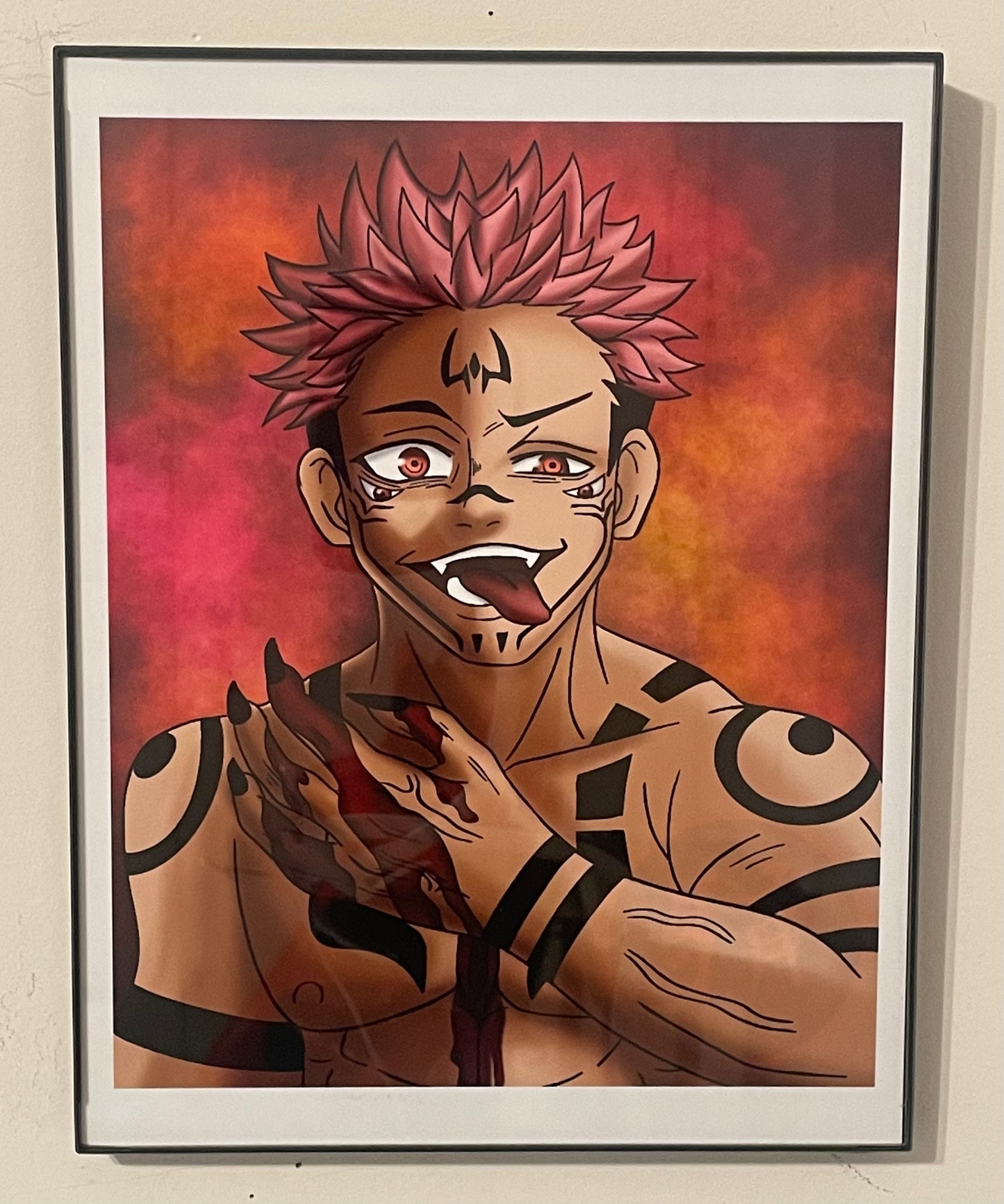 King of Curses Portrait Print