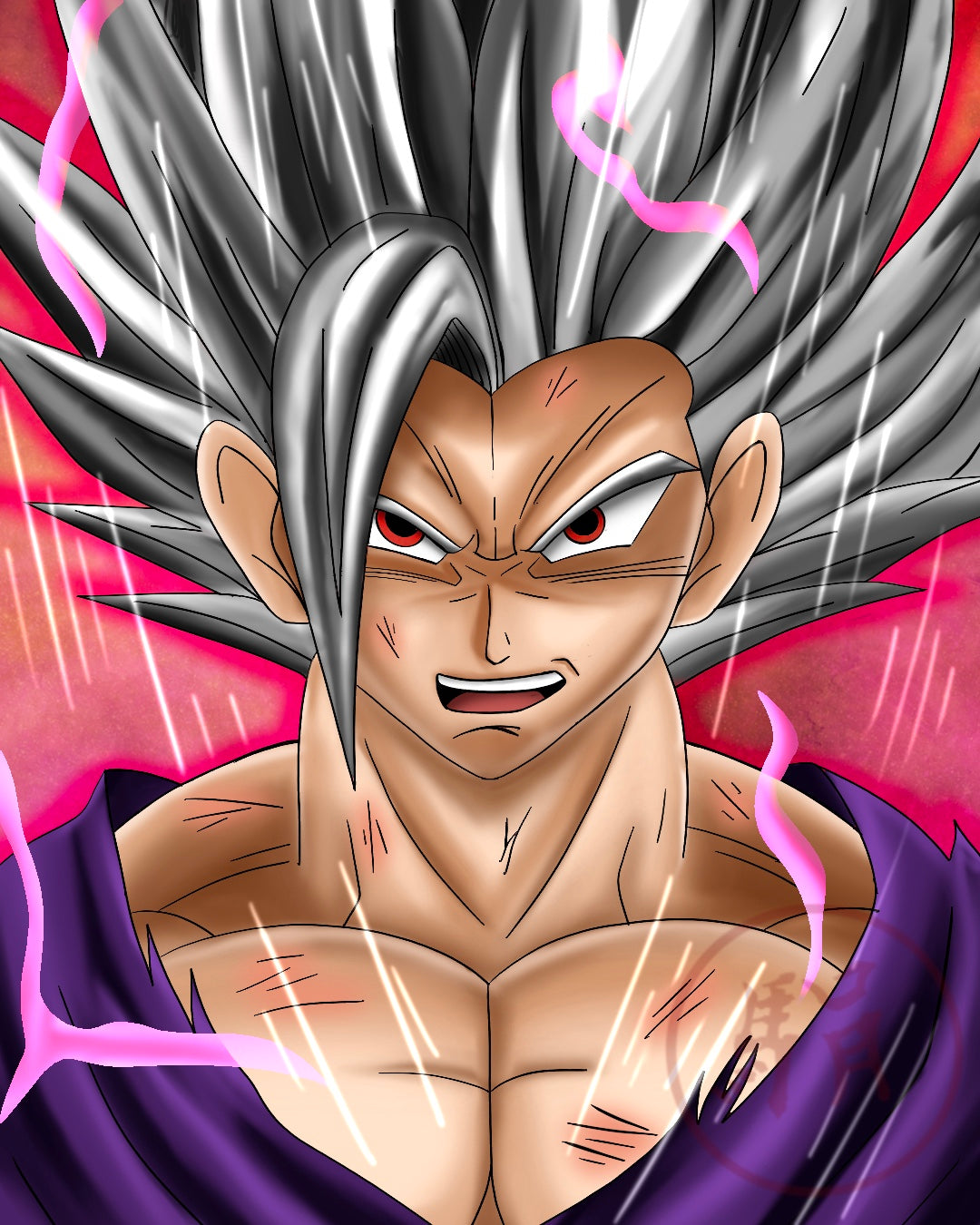 Beast Portrait Print