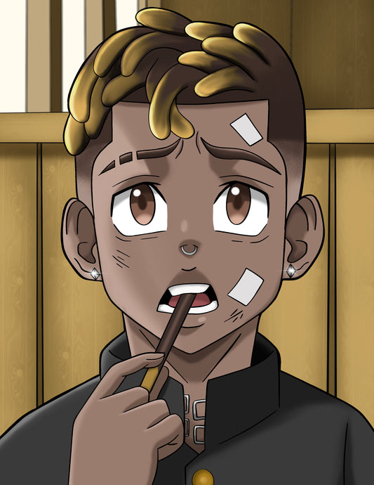 Delinquent Boy (Melanin Edition)